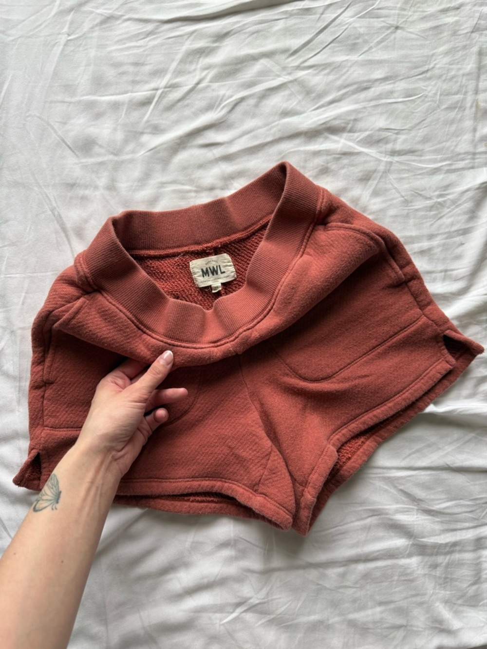 Boho Chic Madewell Women’s Make Weekends Longer Cotton Shorts in Sedona Sz. XS